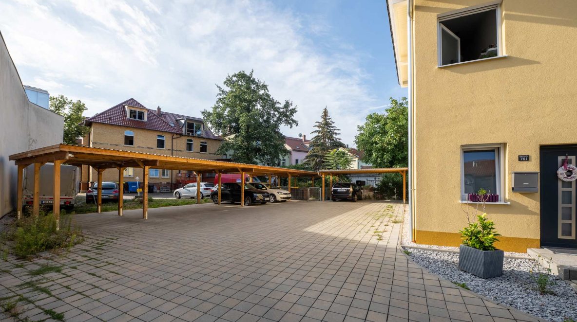 Wohnbereich eines Reihenhauses