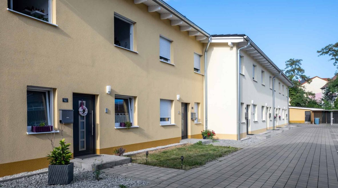 Küche eines Reihenhauses