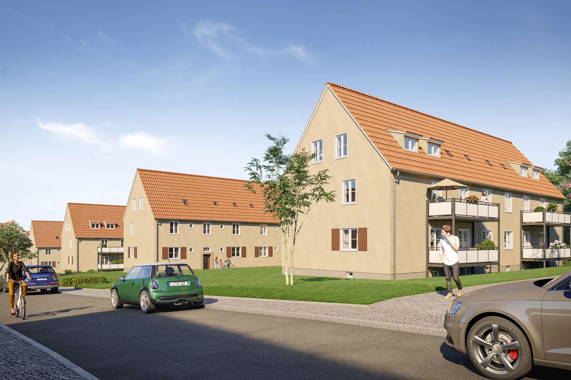 Visualisierung Südgärten Altenburg