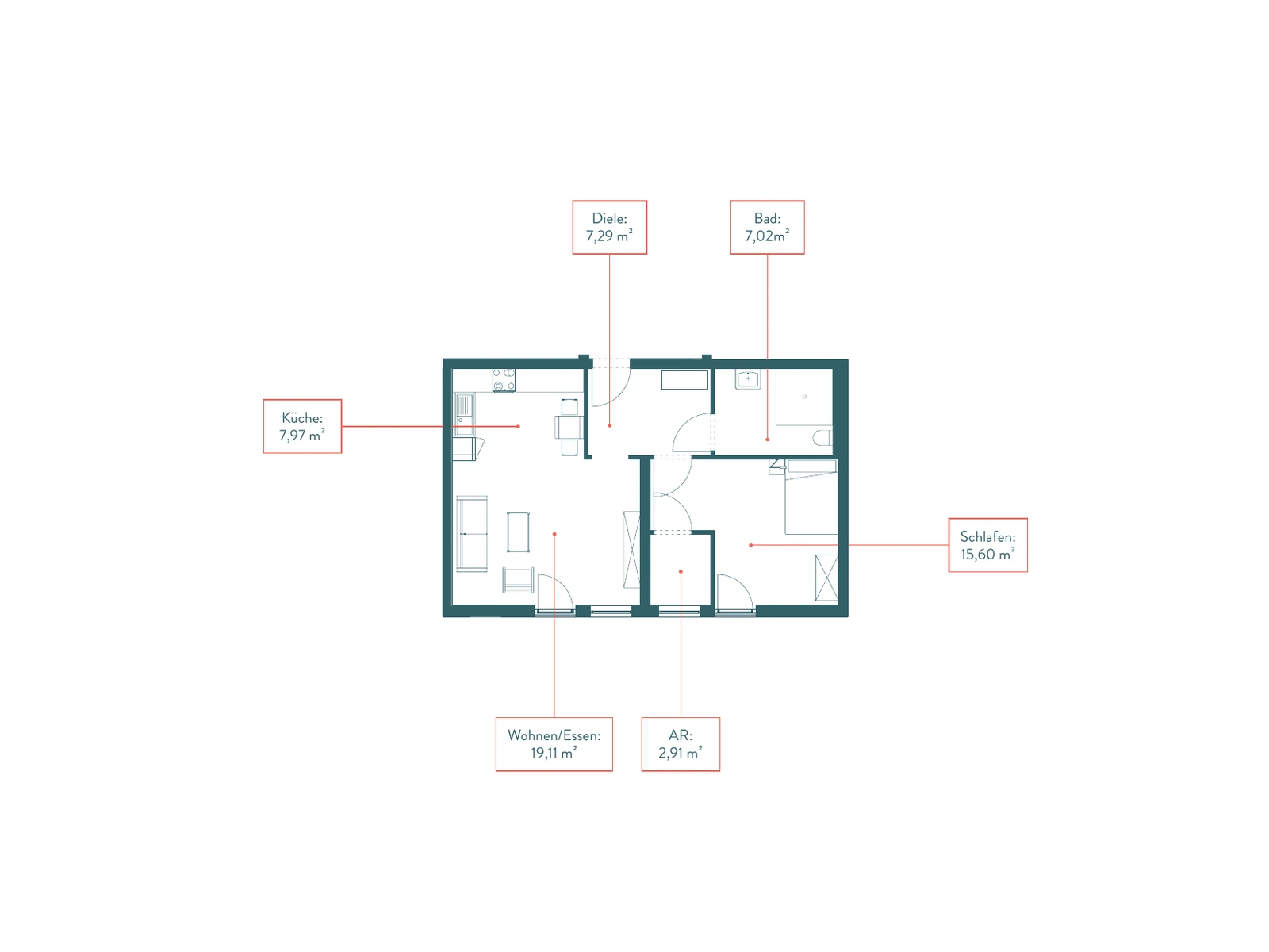 Grundriss Wohnung 02