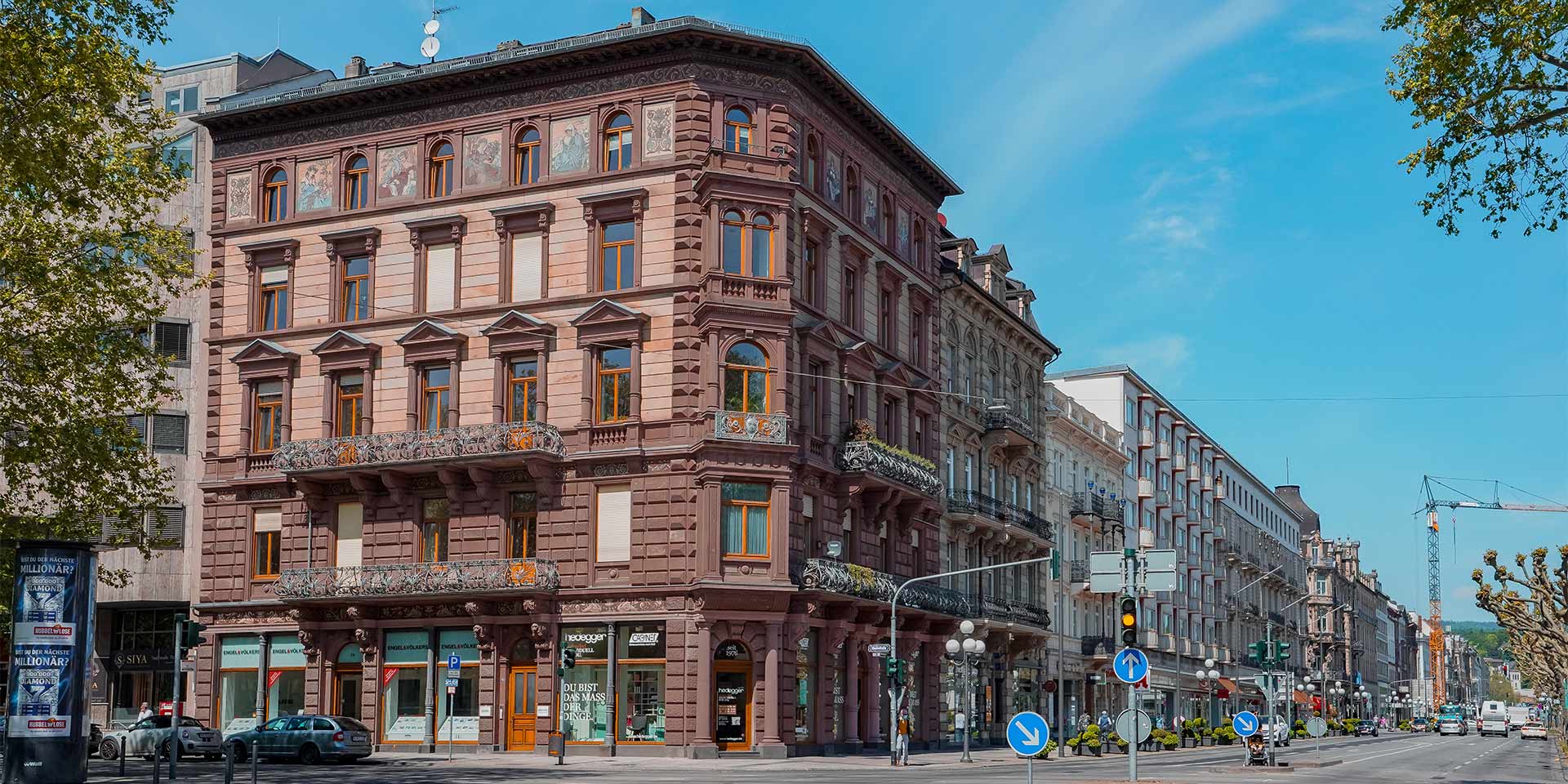 Wilhelmstraße 2 und Rheinstraße 15 in Wiesbaden